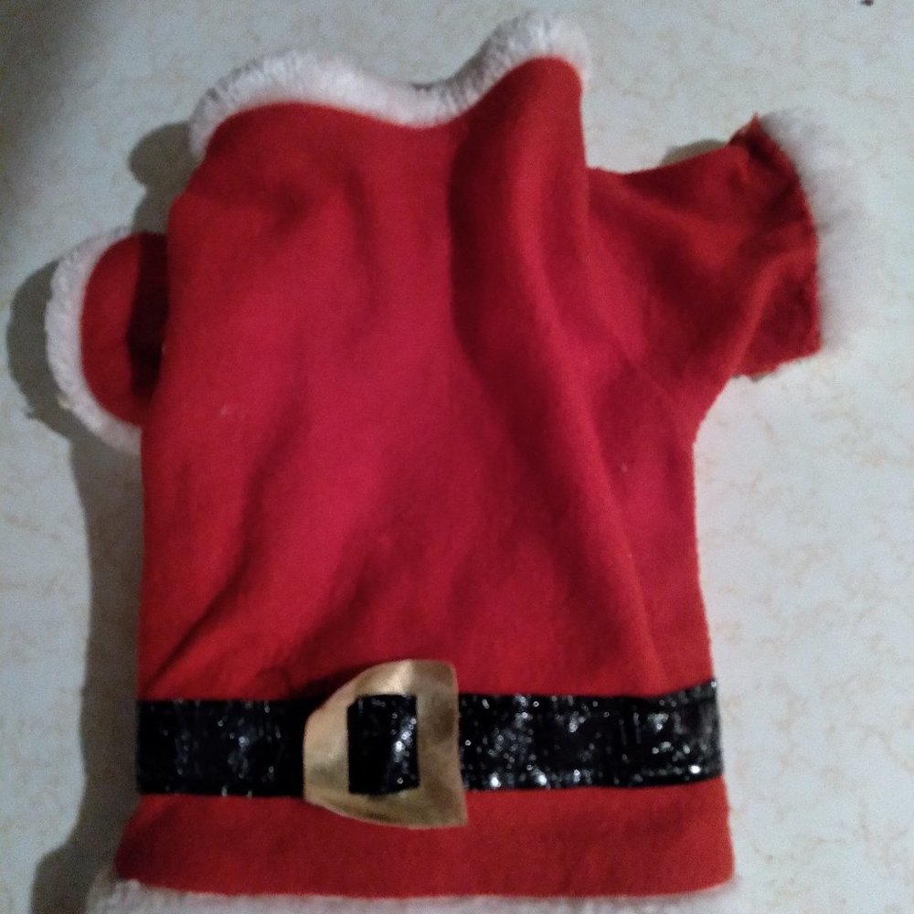 Small dog xmas suit